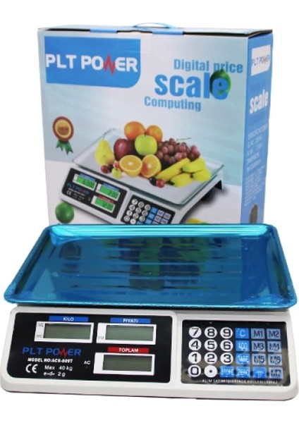 ACS-809T Büyük Dijital Karpuz Teraz 40KG/2GR (4887)