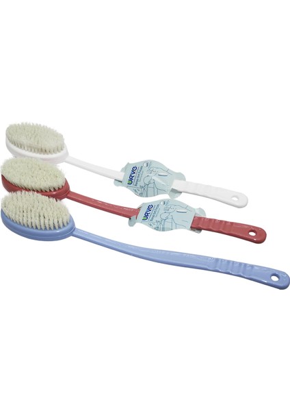 Uzun Saplı Banyo Sırt Fırçası Lif (4887)