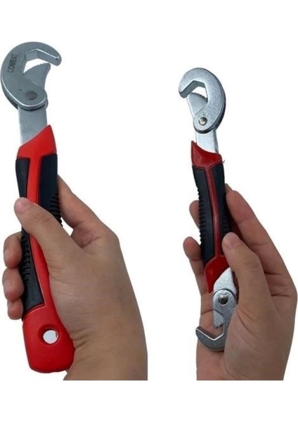 Çok Fonksiyonlu Ergonomik Ayarlanabilir Büyük Küçük Akıllı Pense Anahtar 2li Set