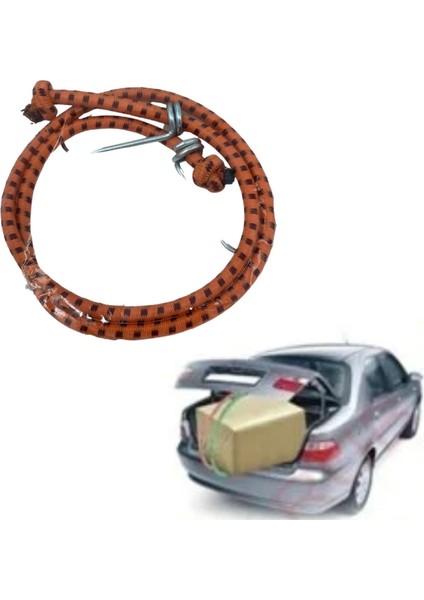 Bisiklet araba motosiklet kancalı bagaj gergi lastiği sabitleme (4887)