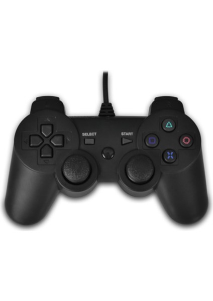 Pc Laptop USB Uyumlu Double Shock Gamepad Oyun Kolu Konsolu fiyatları