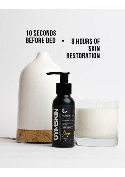 Gymskın Onyx Gece Restore Krem, 100ML