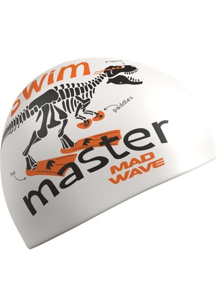 Mad Wave Silikon Bone Swim Master Uzun Saç Bonesi