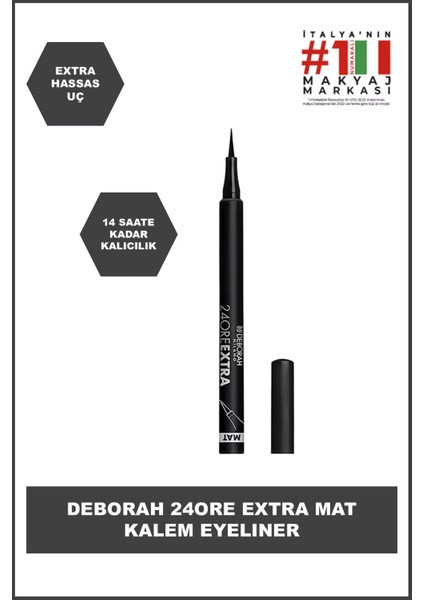 Luxury 24 Ore Extra Eyelıner Pen Mat 1 Adet