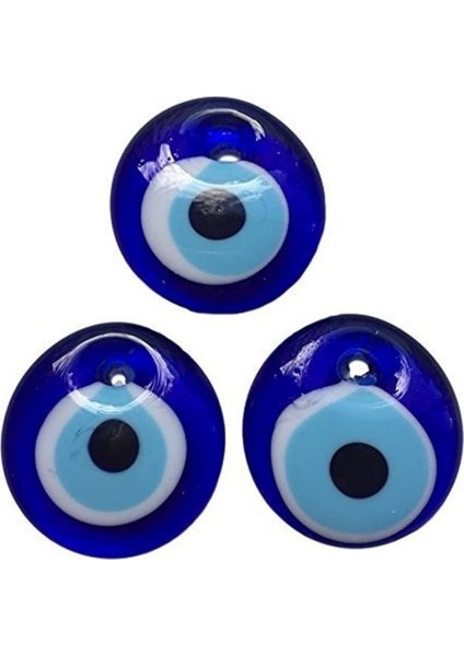 Cam Nazar Boncuğu 3'lü Set 4 cm Cam Nazarlık fırsatları
