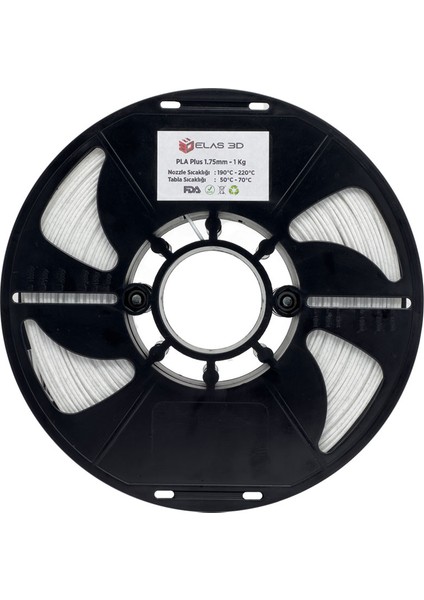 ELAS3D PLA+ Mermer Renk Filament 1.75mm 1KG