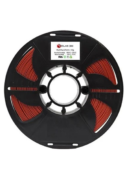 ELAS3D PLA+ Bakır Renk Filament 1.75mm 1KG