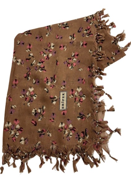 Sökme Boncuklu Pamuk Yazma - 95 x 95 - 04925