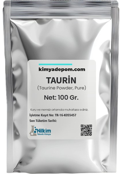 Taurin %99 100 Gr.
