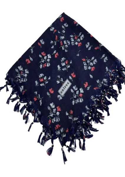 Sökme Boncuklu Pamuk Yazma - 95 x 95 - 04924