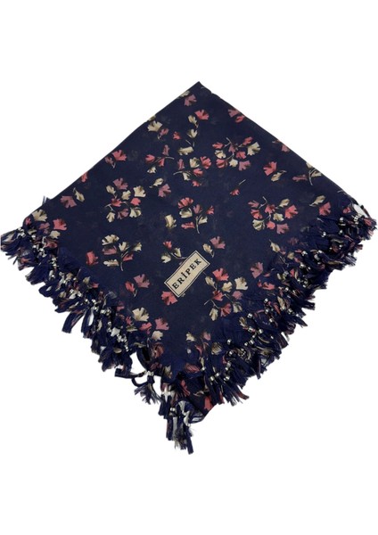 Sökme Boncuklu Pamuk Yazma - 95 x 95 - 04923