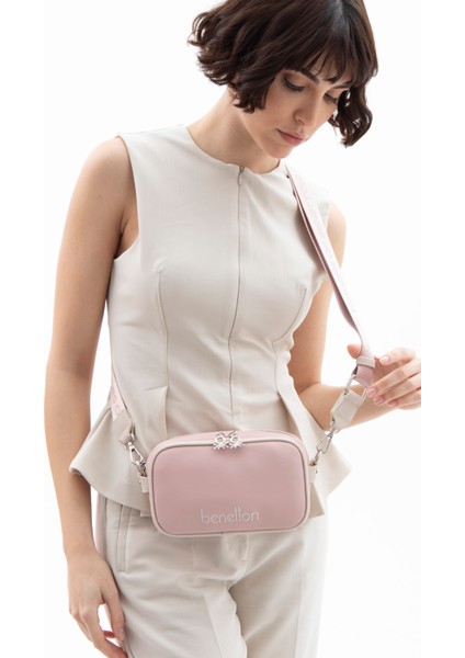 Kadın Kol Çantası BNT 1626 - Pudra-Bej