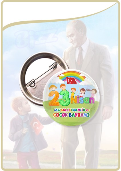 23 Nisan Rozet Seti - 16 (Toplam 10 Parça)