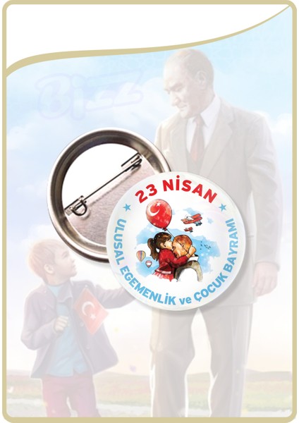 23 Nisan Rozet Seti - 18 (Toplam 10 Parça)