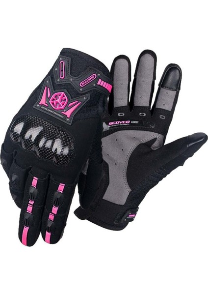 MC20W Yazlık Korumalı Kadın Motosiklet Eldiveni Pembe fiyatları