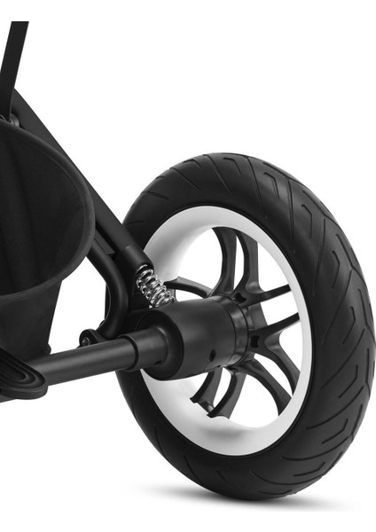 Talos S 2in1 Black (Classic Beige) (Konforlu Bebek Arabası)