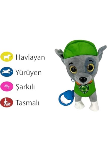 Luxury Paw Patrol Köpek Yürüyen, Havlayan Müzikli Tasmalı Kumandalı Peluş Oyuncak 1 Adet fiyatları