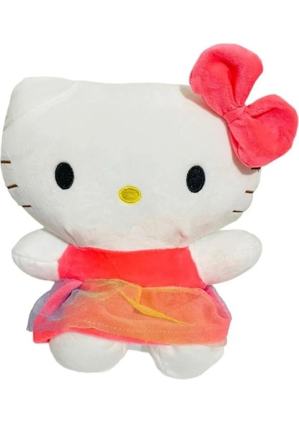 Luxury Hello Kitty Peluş Figür Oyuncak 25 cm Oyuncak Ithal Kumaş Peluş Oyun Arkadaşım 1 Adet