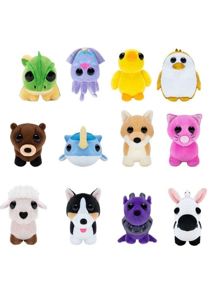 Luxury ADT00000 Adopt Me Sürpriz 12 cm Peluş - AME0001 Fabbatoys 1 Adet