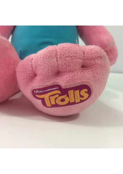 Luxury Troll Kız Poppy 50CM Peluş Oyuncak Yumoş Uyku Arkadaşım 1 Adet 1 Adet indirimleri
