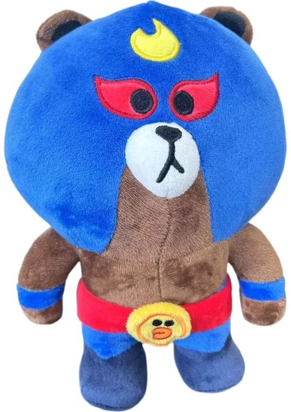 Luxury Brawl Stars Oyun Karakteri El Primo Peluş Oyuncak 22 cm 1 Adet