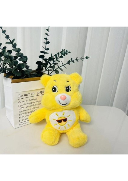 Luxury Carebear Sarı Peluş Ayıcık 20CM Care Bear Peluş 1 Adet