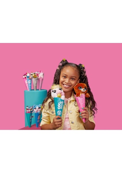 Luxury Gioc Hi Preziosi Oyuncak Coco Cones Fantasy Mini Peluş CDU12-9608SQ1 (Karışık Model 1 Adet) 1 Adet