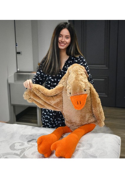 Luxury Peluş Kaz Oyuncak – Hem Uyku Arkadaşı Hem De Yumuşacık Peluş Oyuncak 1 Adet modelleri