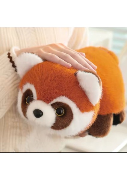 Luxury Banbo Çift Taraflı Panda Sincap Peluş Oyuncak 25CM 1 Adet