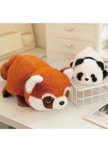 Luxury Banbo Çift Taraflı Panda Sincap Peluş Oyuncak 25CM 1 Adet