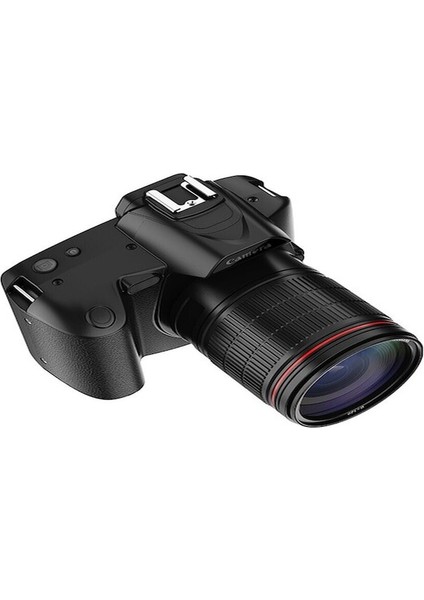 4K Dijital Kamera Wifi Dijital Video Kamera 64MP Gece Görüşü Dahili Pil Siyah Siyah fiyatları