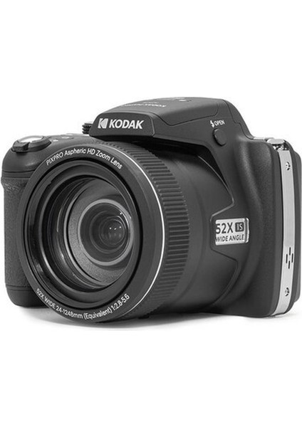 Astro Zoom AZ528/52X Yakınlaştırma Dijital Fotoğraf Makinesi-Siyah