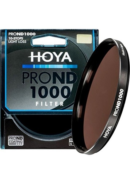55MM Pro ND1000 Nd Filtre (10 Stop)