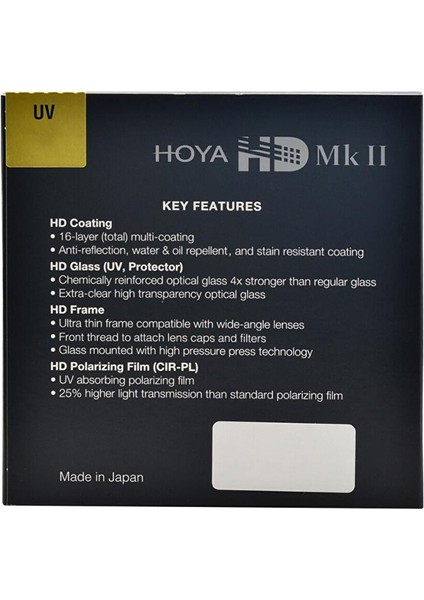 55MM Hd Mk Iı Uv Filtre
