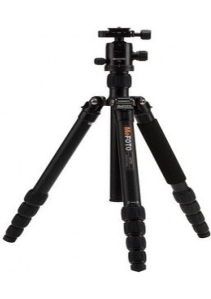 A2350Q2K Globetrotter Aluminum Travel Tripod Kit (Black)
