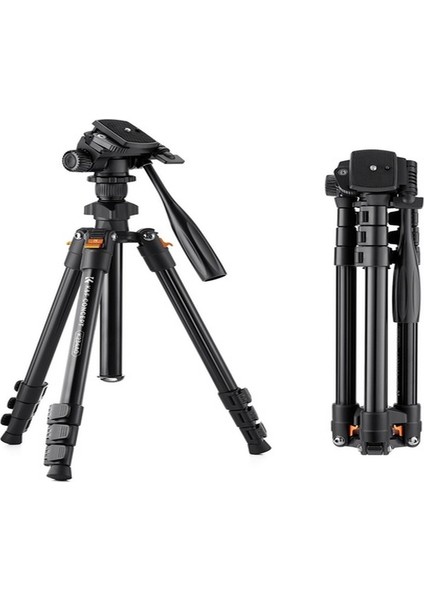 Hallow K&f Concept Alüminyum Taşınabilir Kamera Tripod Standı Siyah modelleri
