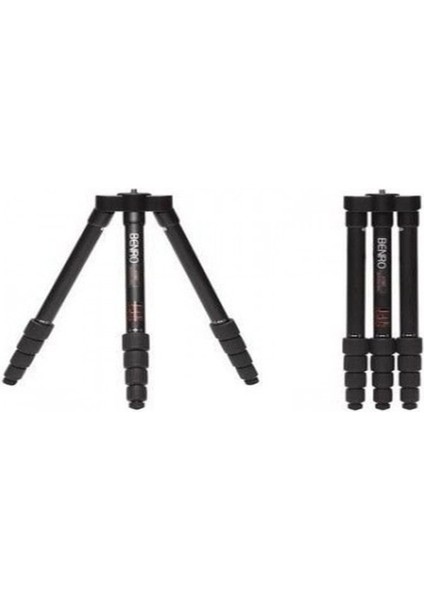 A-1190TB0 Aluminyum / Magnesium Traveler Flat Tripod