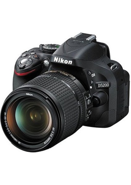 D5200 + 18-140 mm Lens Slr Fotoğraf Makinesi (Ithalatçı Garantili)