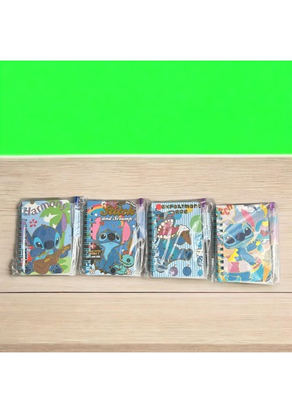 Stitch Karakterli Not Defteri Kalemli 2'li Set indirimleri