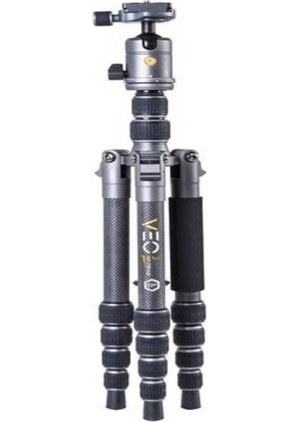 Veo 3 Go 235 Cb Karbon Fiber Tripod Kiti Gri