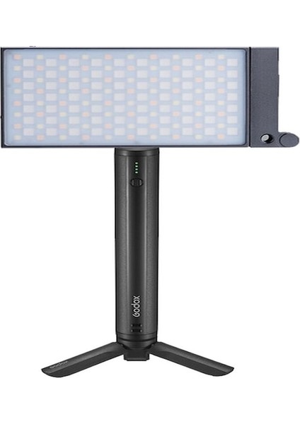 M1 Rgb Mobil Video Işığı Powerbankli Kit