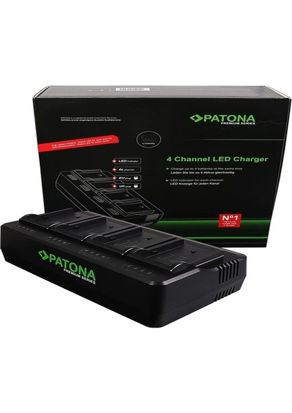 1688 Premium 4 Lü Şarj Sony BP-U30 BP-U60 BP-U90 BP-U95 Kızaksız