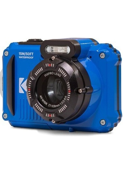 Pixpro Wpz2/4x Yakınlaştırma Su Altı Fotoğraf Makinesi-Mavi fiyatları