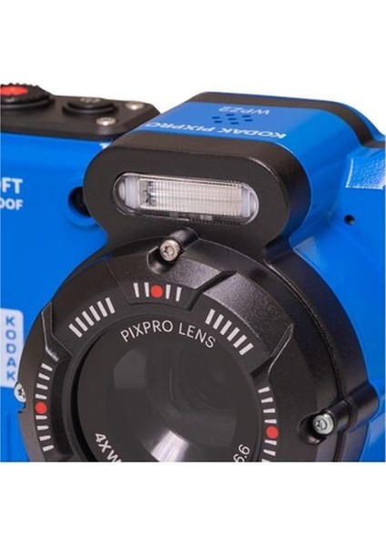 Pixpro Wpz2/4x Yakınlaştırma Su Altı Fotoğraf Makinesi-Mavi fırsatları