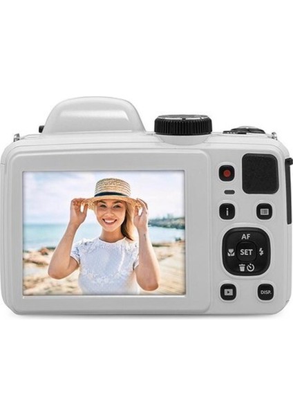 Astro Zoom AZ425/42X Yakınlaştırma Dijital Fotoğraf Makinesi-Beyaz fırsatları