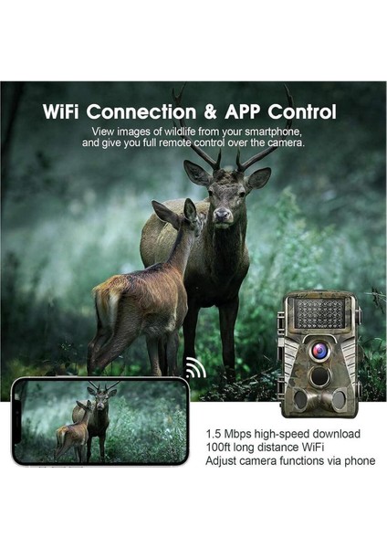 Wifi Takip Kamerası 4K 32MP Bluetooth Avcılık Kamerası fiyatları