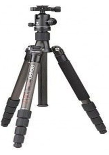 C-0690T B00 Carbon Fiber Travel Angel Tripod Top Kafa ile