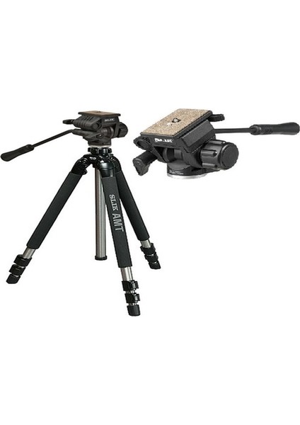 MC2500 Için Ideal Slik 700QF Tripod, Kamera Ayağı