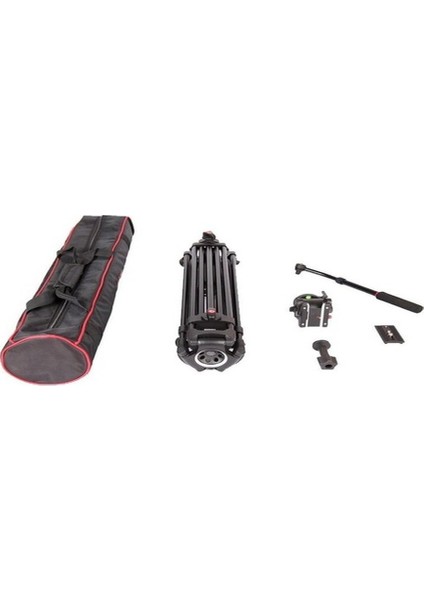 0508B Pro Broadcast Profesyonel Video Tripod 190CM 9 kg fırsatları