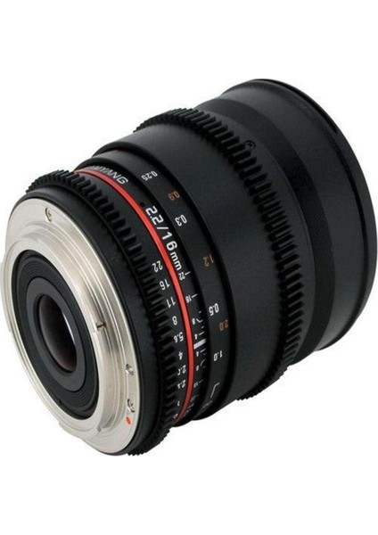 Vdslr 16MM T2.2 Ed As Umc Cs Sony E Uyumlu Lens